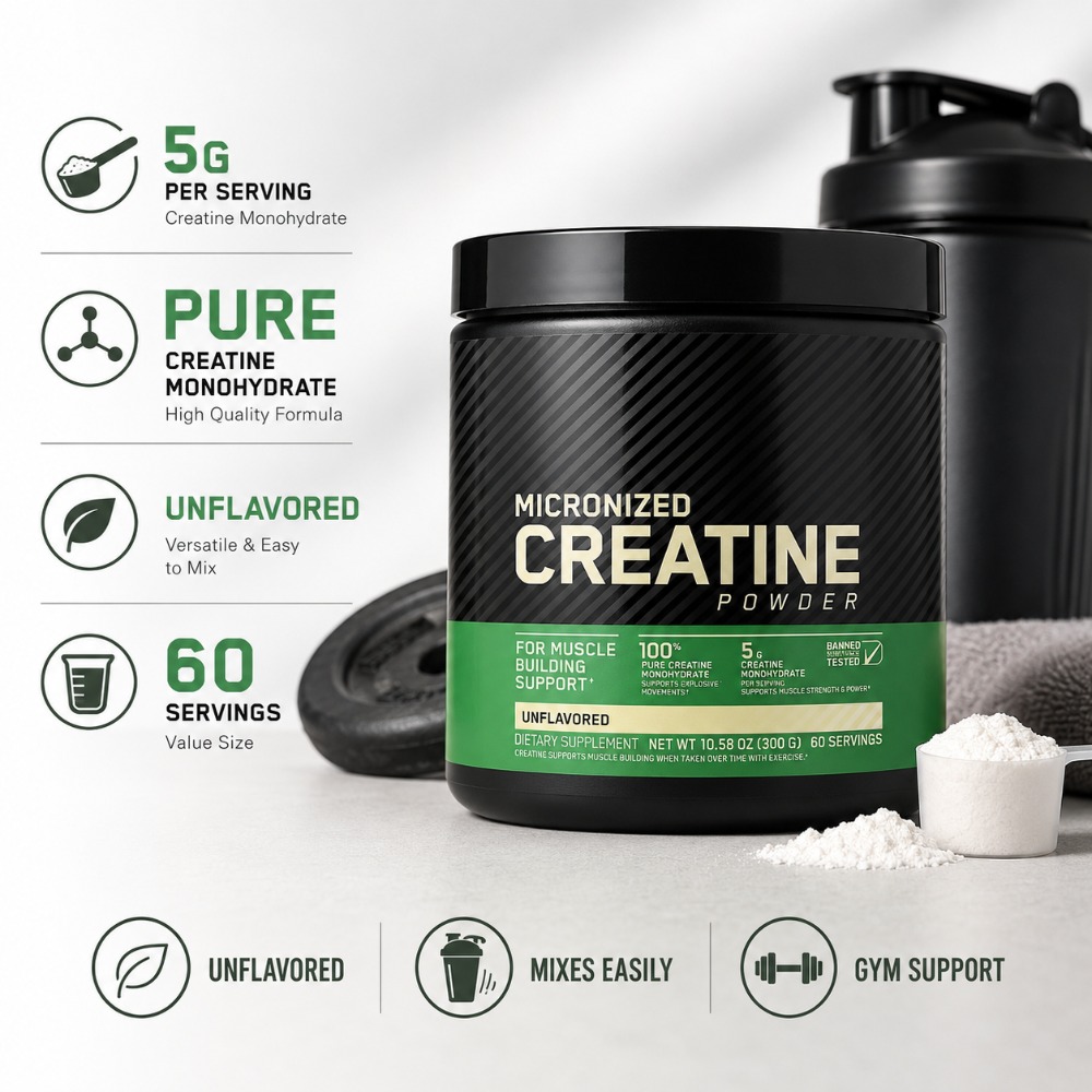 Creatina Monohidratada em Pó 3 - Nutrition Of Fitness avaliação e preço
